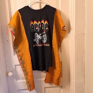 AC/DC Black and Yellow Graphic Tee